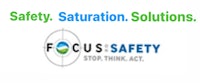 a logo with the words safety satiation solutions